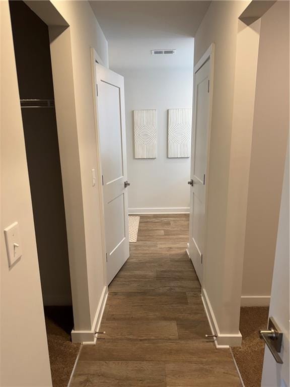 719 Windstream Dr, Lagrange, GA 30241 - corridor with wood finished floors and baseboards