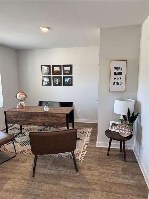 719 Windstream Dr, Lagrange, GA 30241 - office space featuring wood finished floors and baseboards