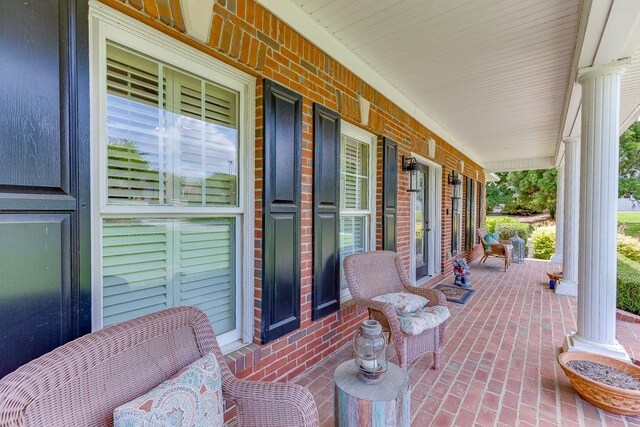 2623 Lindsey Grace Ln, Buford, GA 30519 - view of covered porch
