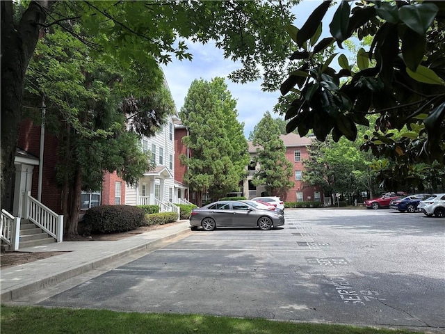 view of asphalt street