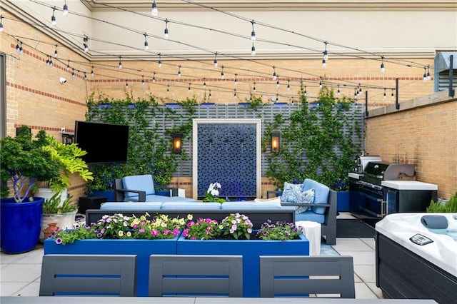 3286 Northside Pkwy NW Unit Ph2, Atlanta, GA 30327 - view of patio featuring an outdoor hangout area