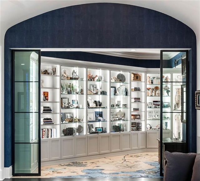 3286 Northside Pkwy NW Unit Ph2, Atlanta, GA 30327 - wine cellar featuring lofted ceiling