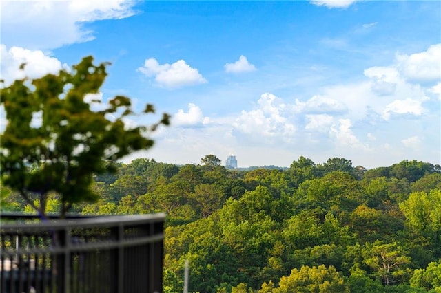 3286 Northside Pkwy NW Unit Ph2, Atlanta, GA 30327 - exterior space with a wooded view