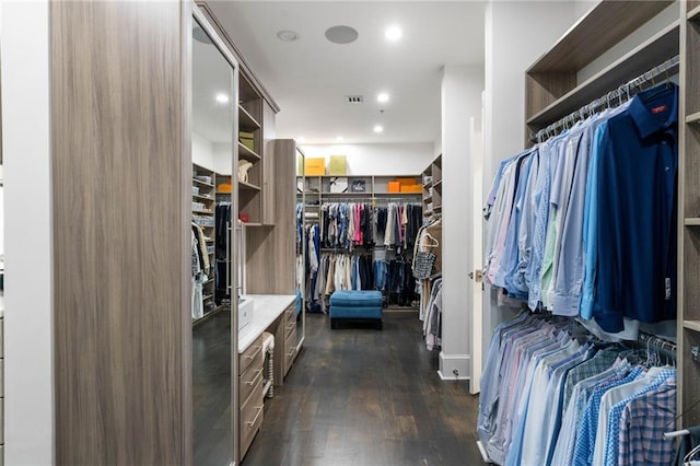 3286 Northside Pkwy NW Unit Ph2, Atlanta, GA 30327 - walk in closet with dark wood-style flooring