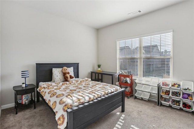 bedroom featuring carpet floors