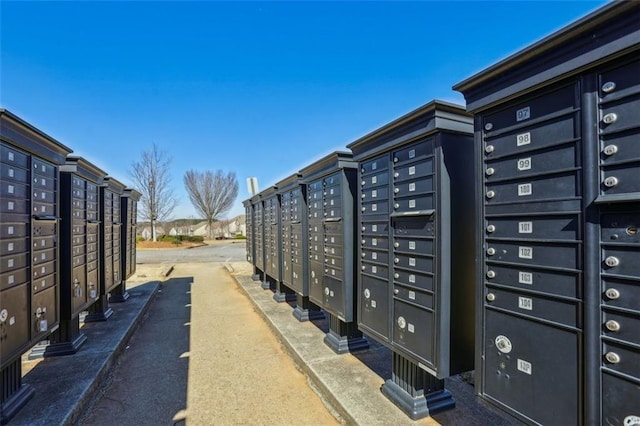 view of community with mail boxes