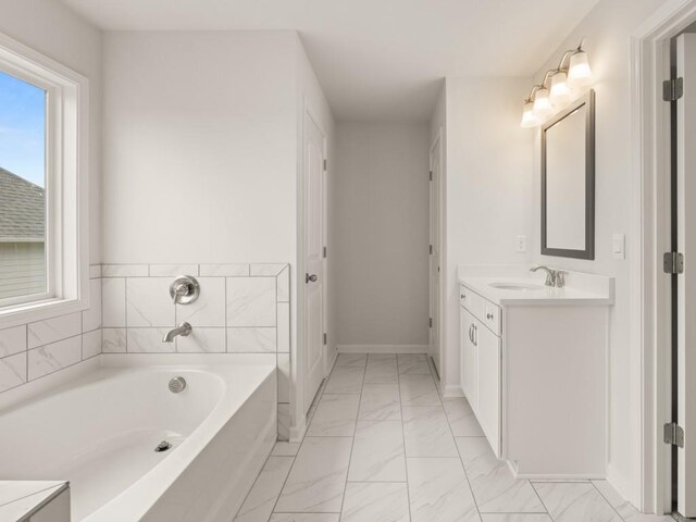 64 Parkview Dr, Dallas, GA 30157 - bathroom featuring vanity and a bath