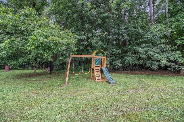 3003 Hanover Ln SE, Conyers, GA 30094 - view of jungle gym with a yard