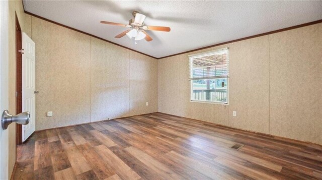 88 Turner Rd, Jasper, GA 30143 - spare room featuring crown molding and wood finished floors
