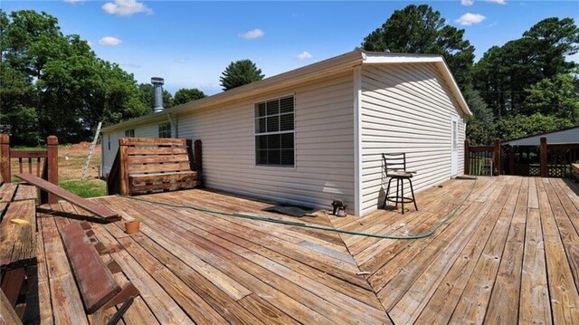 88 Turner Rd, Jasper, GA 30143 - view of wooden terrace