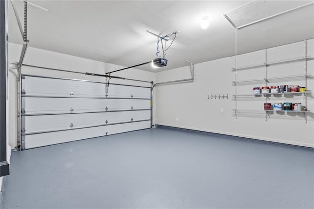 6469 Crosscreek Ln, Flowery Branch, GA 30542 - garage with a garage door opener