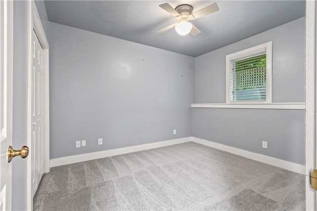 532 Coffee Cove Dr, Jasper, GA 30143 - carpeted spare room featuring ceiling fan and baseboards