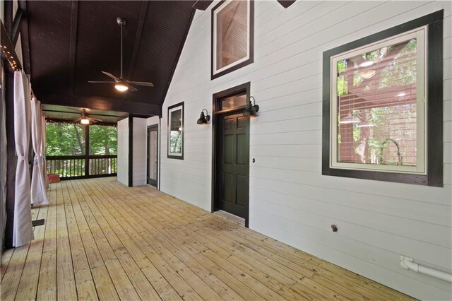 532 Coffee Cove Dr, Jasper, GA 30143 - view of wooden porch