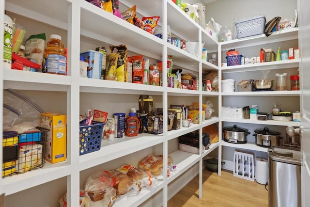 view of pantry
