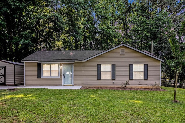 22 Cardinal Ln, Jonesboro, GA 30238 - ranch-style home with a front yard