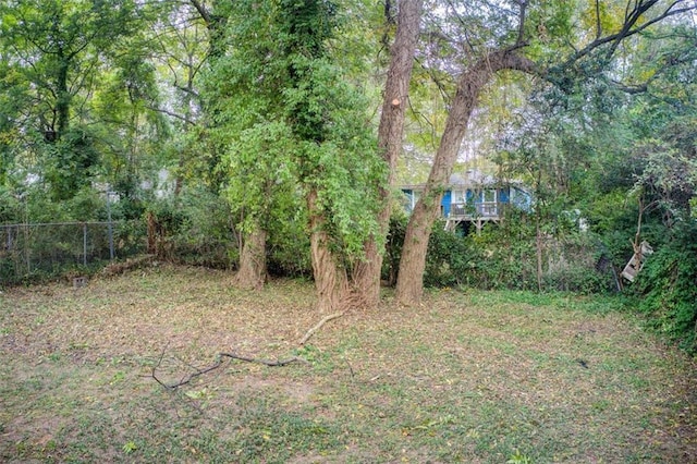 1351 Eason St NW, Atlanta, GA 30314 - view of yard with fence and a view of trees