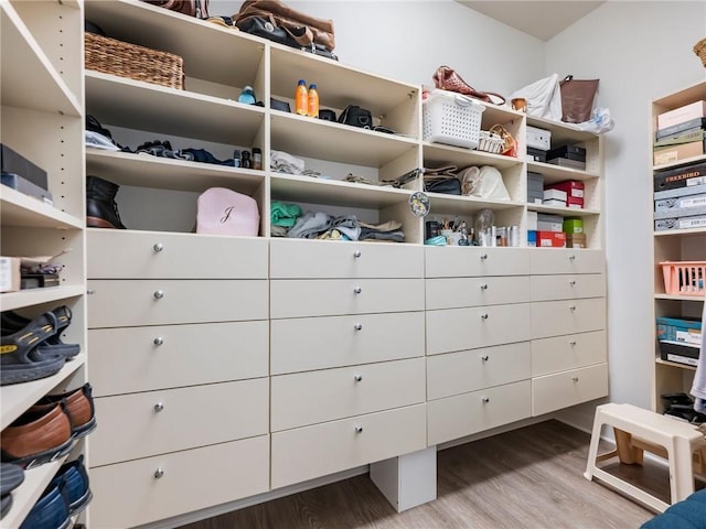 5964 Chickasaw Ln, Braselton, GA 30517 - walk in closet featuring wood finished floors