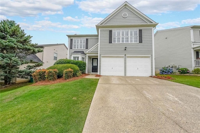 626 Dahoma Trl, Woodstock, GA 30188 - traditional-style house with driveway, an attached garage, and a front lawn