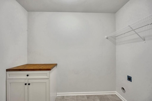 1231 Fawndale Dr NW, Kennesaw, GA 30152 - washroom with electric dryer hookup and baseboards