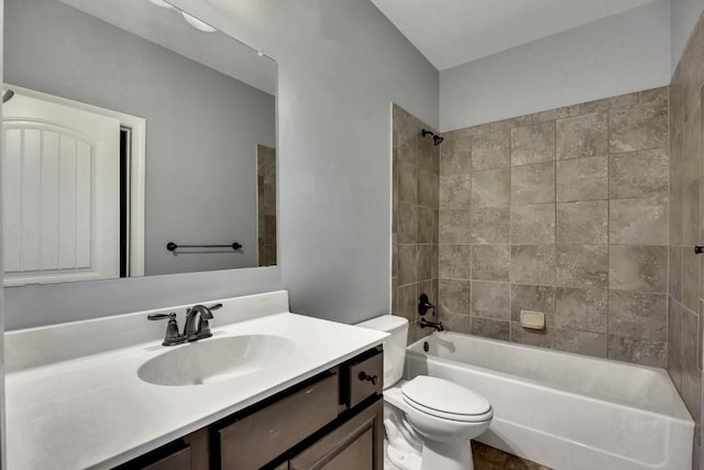 1231 Fawndale Dr NW, Kennesaw, GA 30152 - full bath with vanity, toilet, and  shower combination