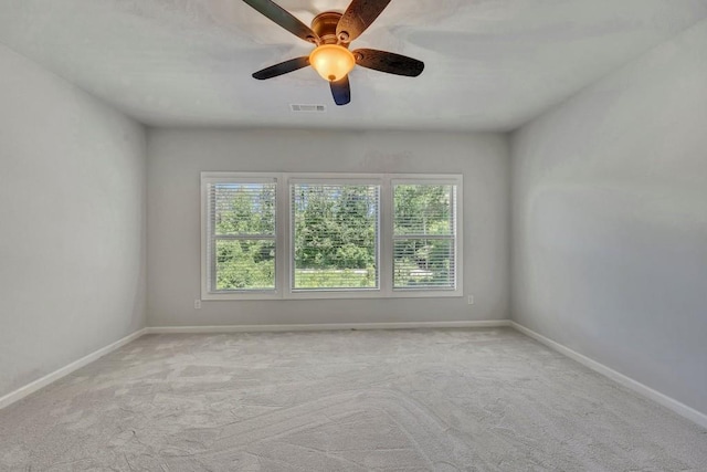 1231 Fawndale Dr NW, Kennesaw, GA 30152 - carpeted spare room featuring baseboards and ceiling fan
