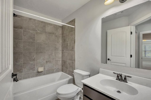1231 Fawndale Dr NW, Kennesaw, GA 30152 - full bathroom with toilet, vanity, and  shower combination