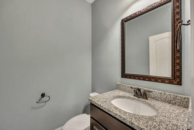 1231 Fawndale Dr NW, Kennesaw, GA 30152 - half bath featuring vanity and toilet