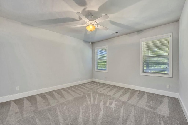 1231 Fawndale Dr NW, Kennesaw, GA 30152 - empty room with carpet flooring, baseboards, and a ceiling fan