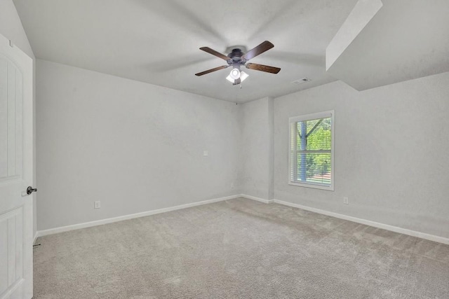 1231 Fawndale Dr NW, Kennesaw, GA 30152 - carpeted spare room featuring a ceiling fan and baseboards