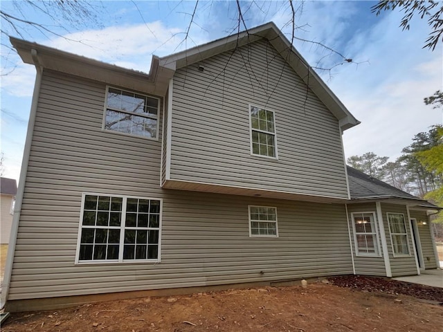 view of rear view of property