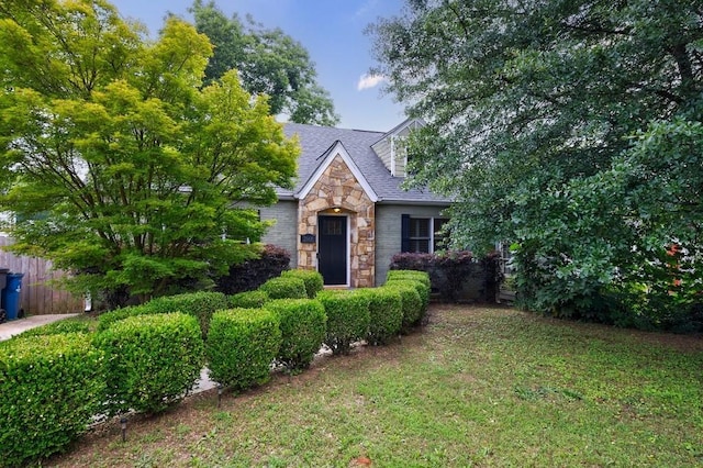 2668 Jefferson Ter, East Point, GA 30344 - view of front of home with stone siding