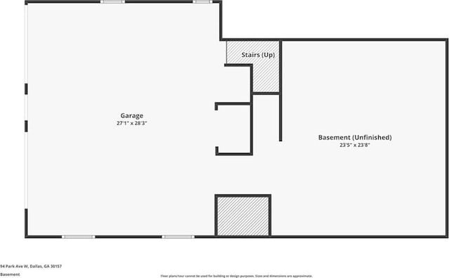 94 Park Ave W, Dallas, GA 30157 - view of floor plan / room layout