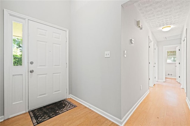 94 Park Ave W, Dallas, GA 30157 - foyer featuring light wood-style flooring, healthy amount of natural light, and a textured ceiling