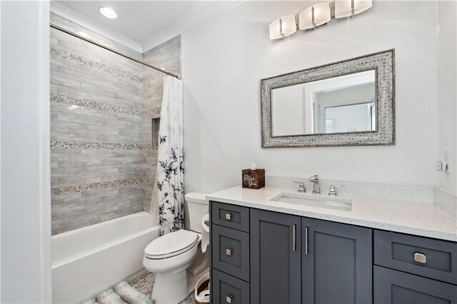 109 Owens Mill Pl, Canton, GA 30115 - bedroom featuring baseboards, visible vents, recessed lighting, crown molding, and hardwood / wood-style flooring