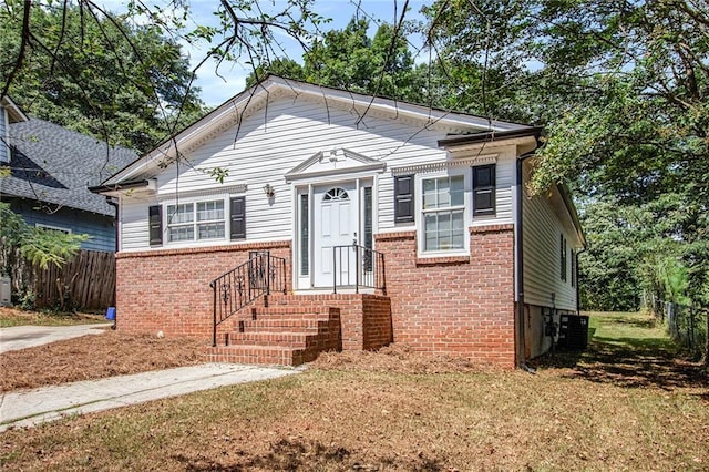 view of bungalow-style home