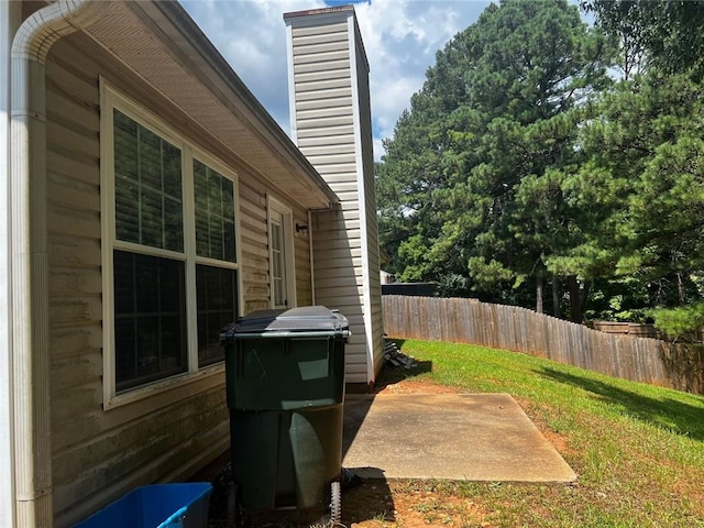 exterior space featuring a patio area