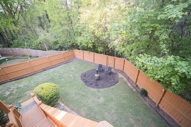 2019 Chelton Way SE, Smyrna, GA 30080 - view of yard featuring a fenced backyard