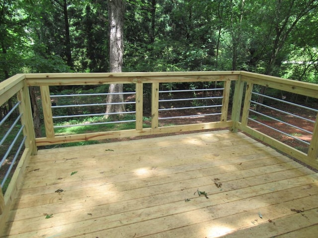 1779 New Bridge Rd, Cleveland, GA 30528 - view of wooden deck