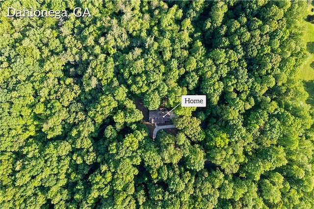aerial overview of property's location