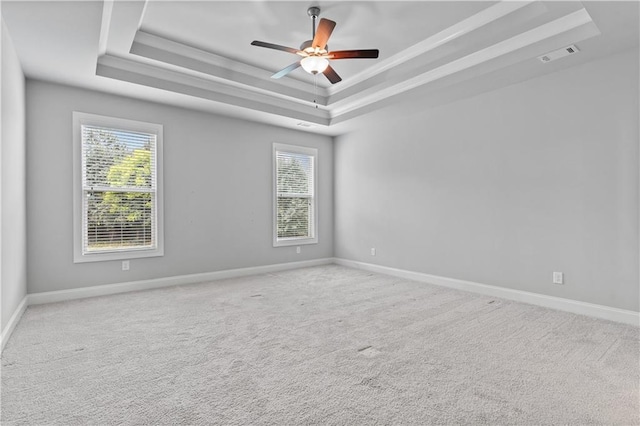 840 Champagne Ln, Hoschton, GA 30548 - empty room featuring a raised ceiling, plenty of natural light, baseboards, and carpet