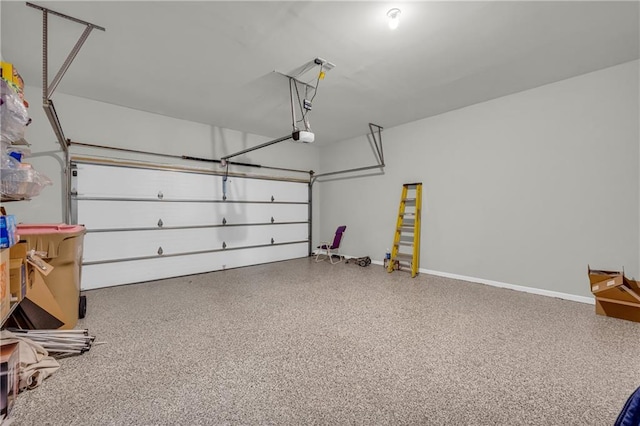 2735 Kimblewick Ct, Cumming, GA 30040 - garage featuring baseboards