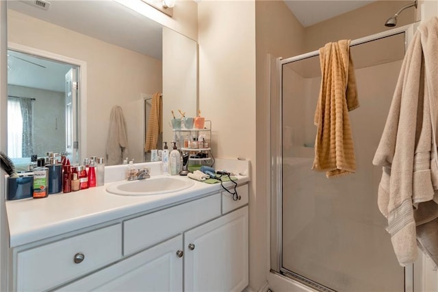 3829 Thayer Trce, Duluth, GA 30096 - bathroom featuring vanity and a stall shower
