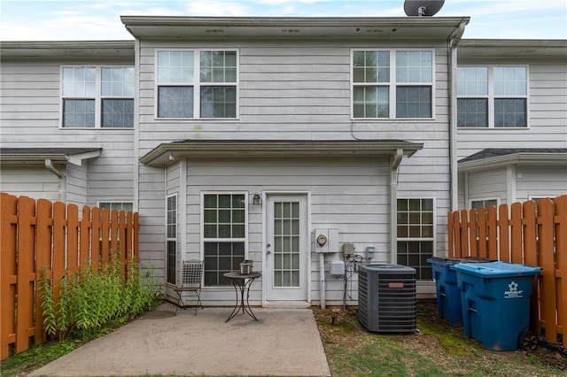 3829 Thayer Trce, Duluth, GA 30096 - back of property featuring a patio area and cooling unit