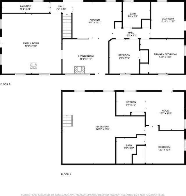 6674 Cowan Mill Rd, Winston, GA 30187 - view of room layout