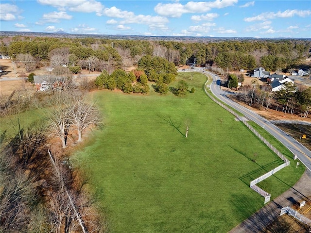 5422 Hill Rd SW, Powder Springs, GA 30127 - aerial overview of property's location with a forest