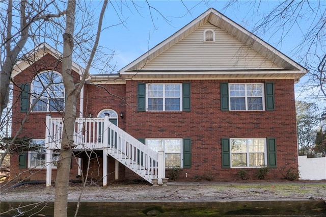 view of rear view of property