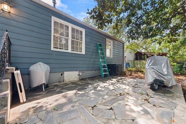 1649 Beecher St SW, Atlanta, GA 30310 - view of patio / terrace with central AC unit