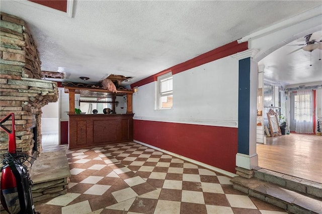 1550 Bells Ferry Rd, Marietta, GA 30066 - interior space featuring ceiling fan and area for grilling