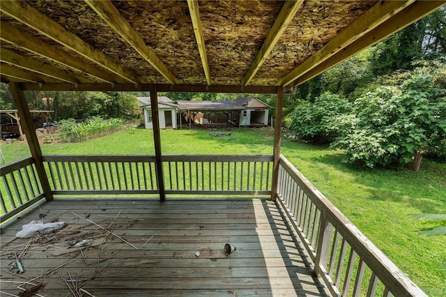 1550 Bells Ferry Rd, Marietta, GA 30066 - deck with a yard