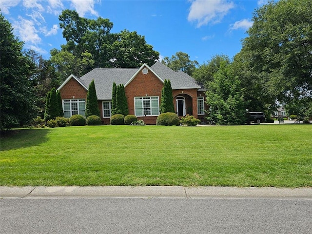 11 Crossbridge Ct SW, Cartersville, GA 30120 - view of front of house with a front lawn and brick siding